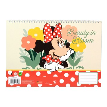 Disney Minnie Nomadic Spirit A/4 spiral sketchbook with 40 sheets and stickers