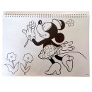 Disney Minnie Nomadic Spirit A/4 spiral sketchbook with 40 sheets and stickers