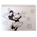 Disney Minnie Nomadic Spirit A/4 spiral sketchbook with 40 sheets and stickers