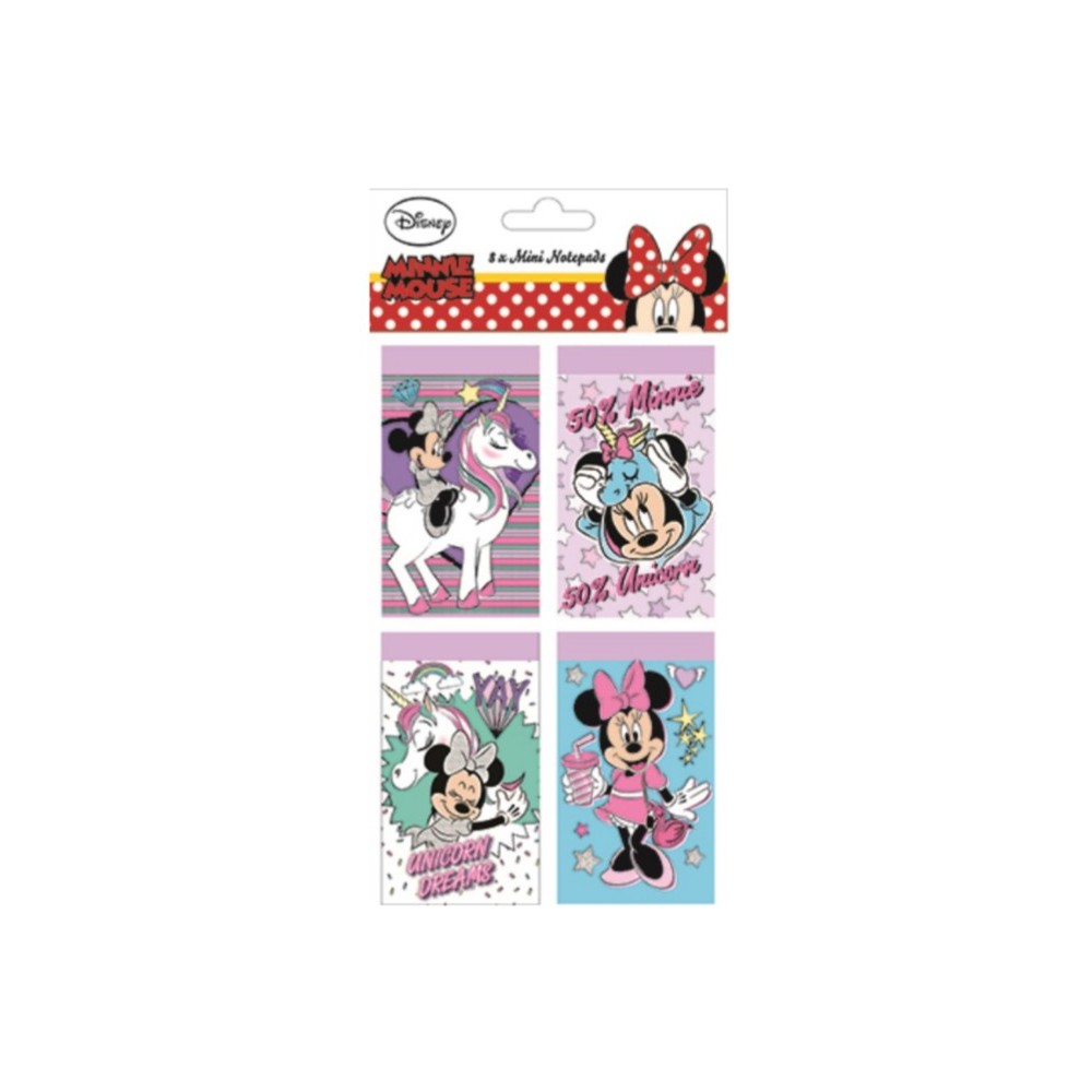 Disney Minnie  Mini Notebook Set, 8 pcs
