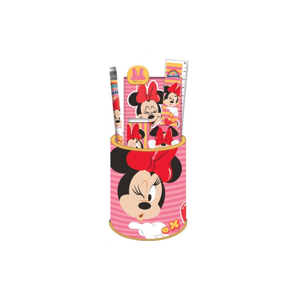 Disney Minnie  Wink stationery set 7 pcs