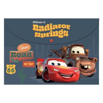 Disney Cars Road A/4 Document Folder