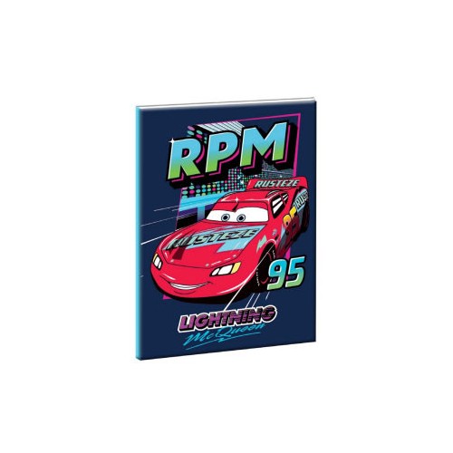 Disney Cars RPM B/5 lined notebook 40 sheets