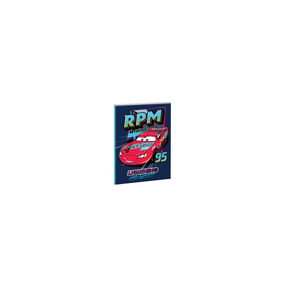Disney Cars RPM B/5 lined notebook 40 sheets