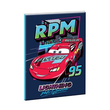 Disney Cars RPM B/5 lined notebook 40 sheets