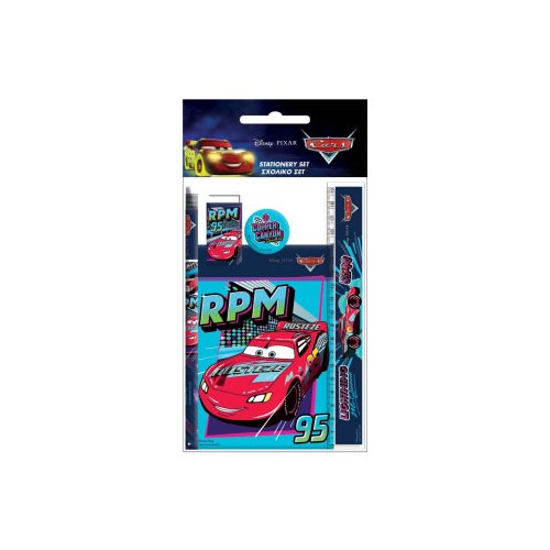 Disney Cars RPM stationery set 5-piece