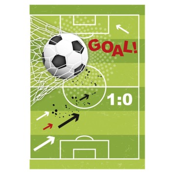 Football Field A/4 elastic folder