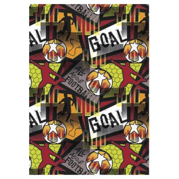 Football Goal A/4 elastic folder