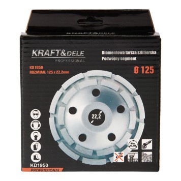 Tarcza szlifierska 125x22,2mm KD1950