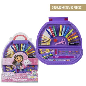 Gabby's Dollhouse stationery set 50 pcs
