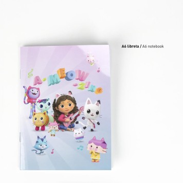 Gabby's Dollhouse stationery set