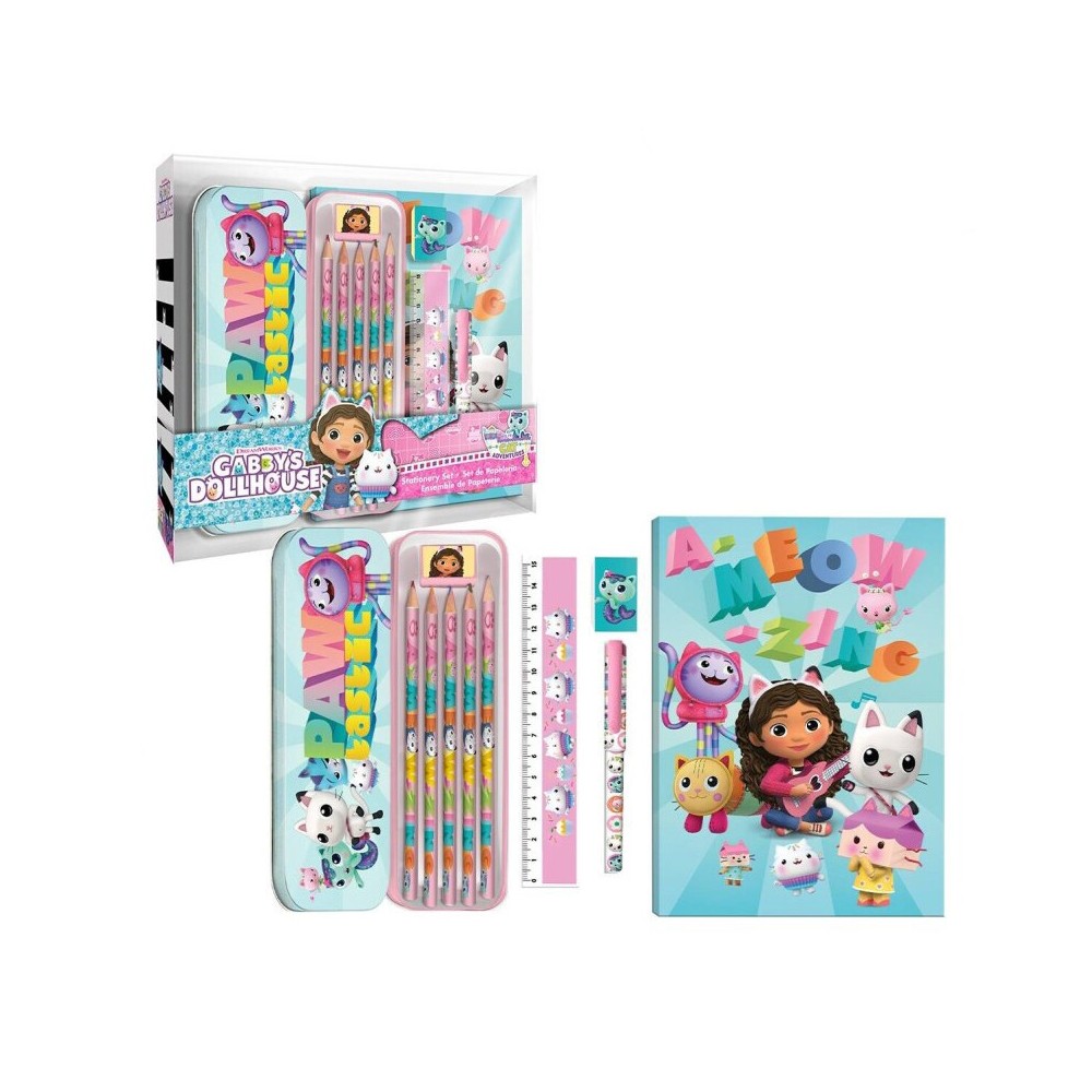 Gabby's Dollhouse stationery set