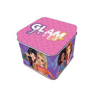 Glam Girls Butterfly mini metal box 7.5 cm