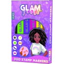 Girl Power Glam Girls Nora marker and stamp set 6 pcs