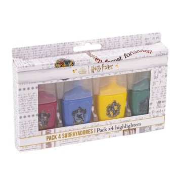 Harry Potter mini highlighter set of 4