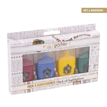 Harry Potter mini highlighter set of 4