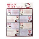 Hello Kitty Apple notebook label 16 pcs