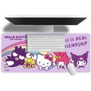 Hello Kitty Friends desktop mouse pad 80x35 cm