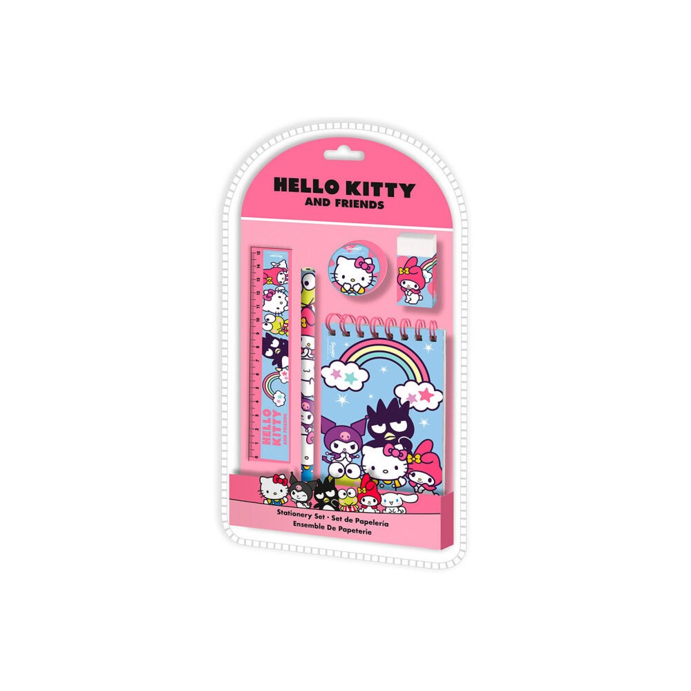 Hello Kitty stationery set 5 pcs