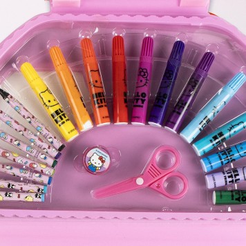 Hello Kitty Friends 50-piece stationery set