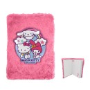 Hello Kitty Friends plush A5 notebook