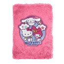 Hello Kitty Friends plush A5 notebook