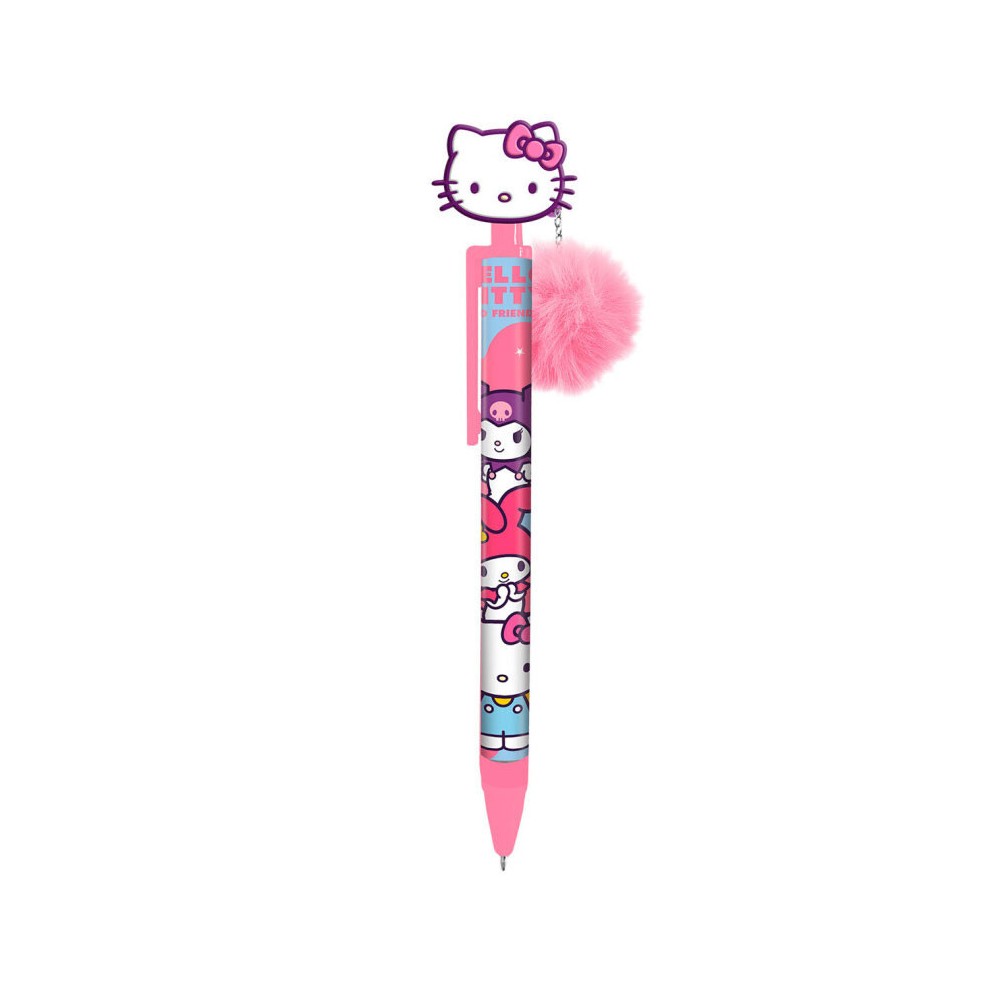 Hello Kitty Friends pen with decoration