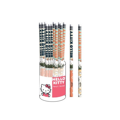 Hello Kitty Stay Sunny HB graphite pencil with eraser tip
