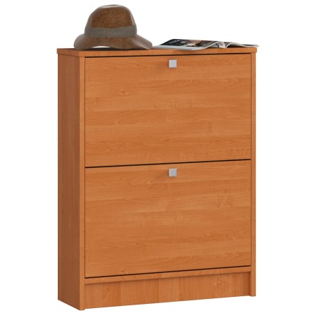 Szafka na buty 2 uchylne drzwiczki 60 cm - olcha