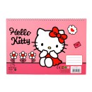 Hello Kitty Sweetheart A/4 spiral sketchbook with 40 sheets and stickers