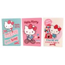Hello Kitty Sweetheart A5 notebook set, 3 pcs