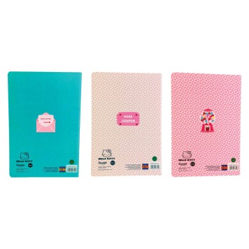 Hello Kitty Sweetheart A5 notebook set, 3 pcs