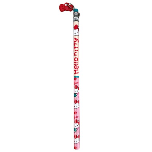 Hello Kitty Sweetheart Love HB graphite pencil with decoration