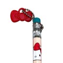 Hello Kitty Sweetheart Love HB graphite pencil with decoration