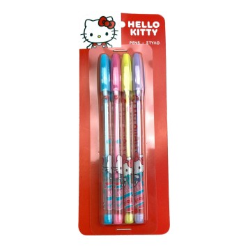 Hello Kitty Sweetheart color pen set 4 pieces