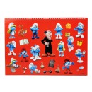 Smurfs Village  A/4 spiral sketchbook with 40 sheets and stickers