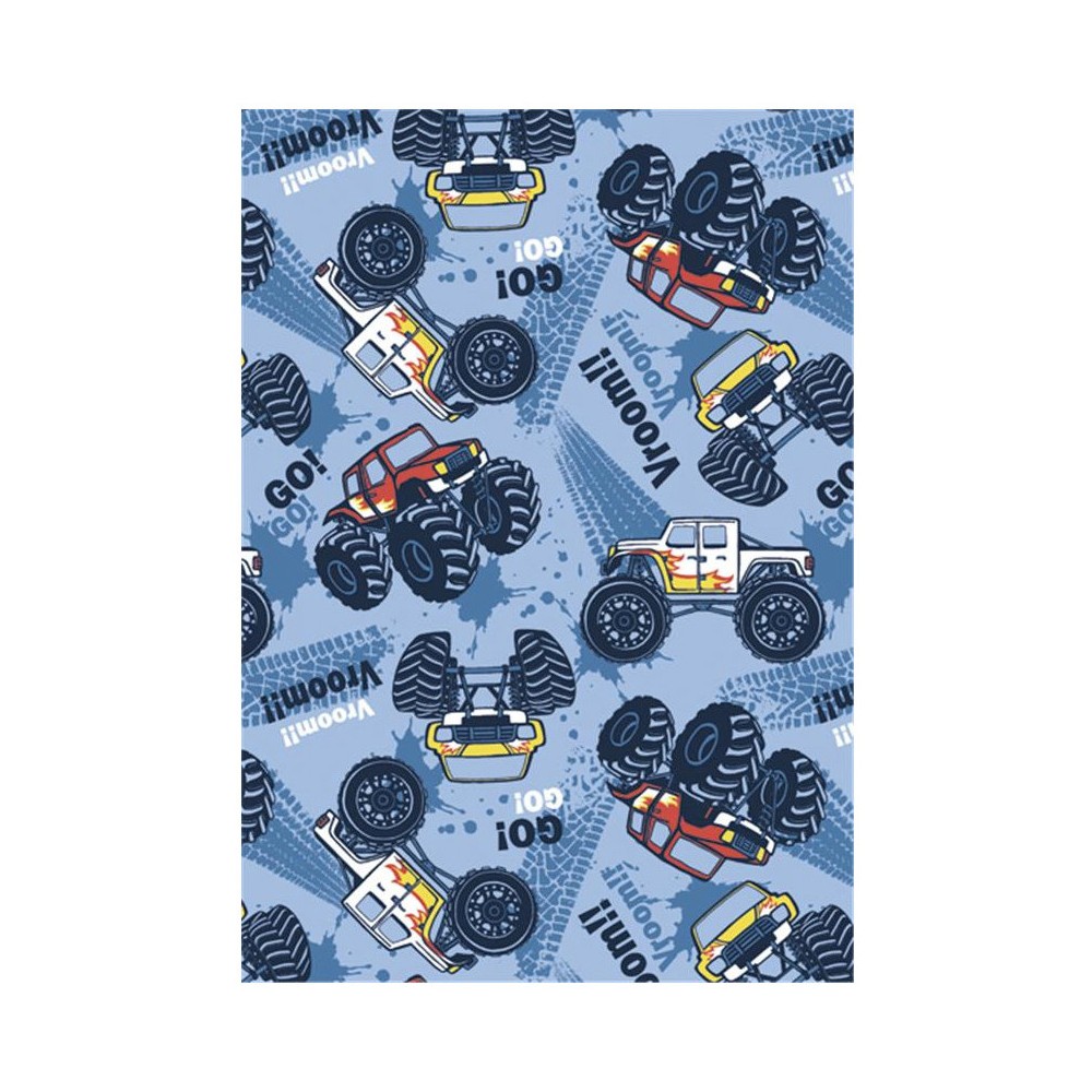 Vehicle Monster Truck A4 elastic folder