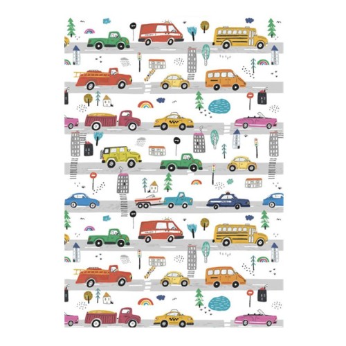 Vehicle Road A/4 elastic folder