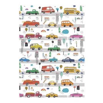 Vehicle Road A/4 elastic folder