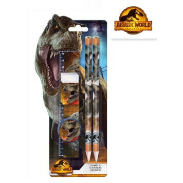 Jurassic World Dominion stationery set (5 pcs)