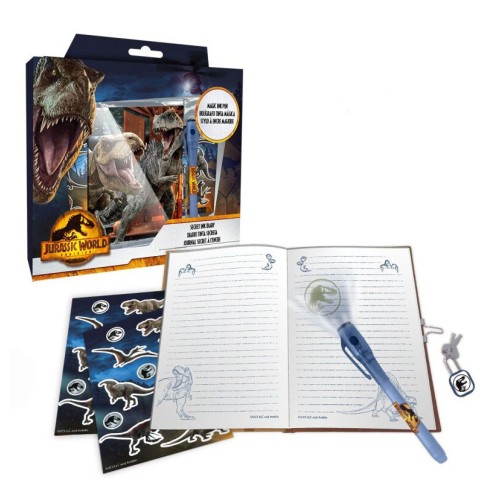 Jurassic World Dominion journal + magic pen set