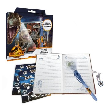 Jurassic World Dominion journal + magic pen set