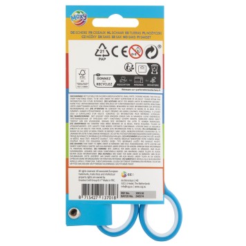 Colour Moxy Blue Left-handed Scissors 13 cm
