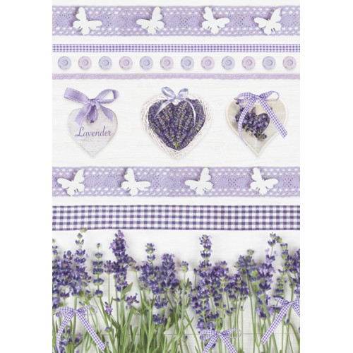 Colour Butterfly Lavender A/4 elastic folder