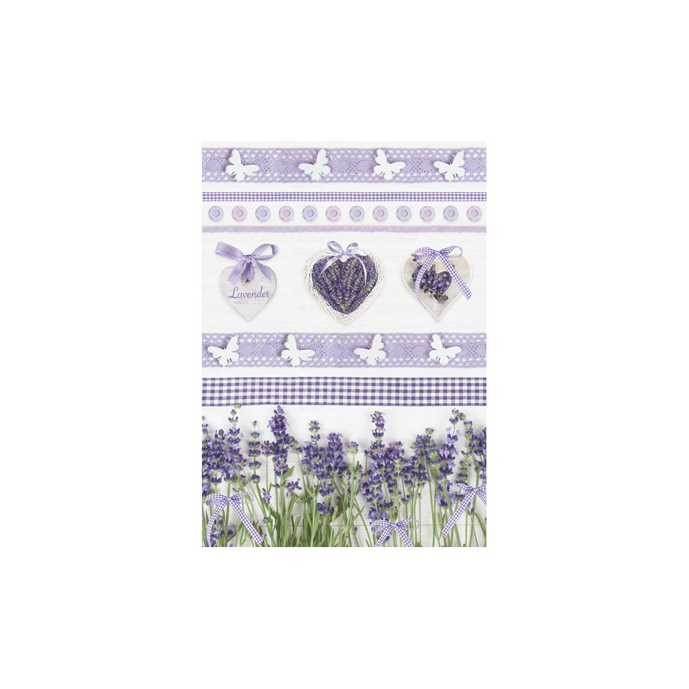 Colour Butterfly Lavender A/4 elastic folder