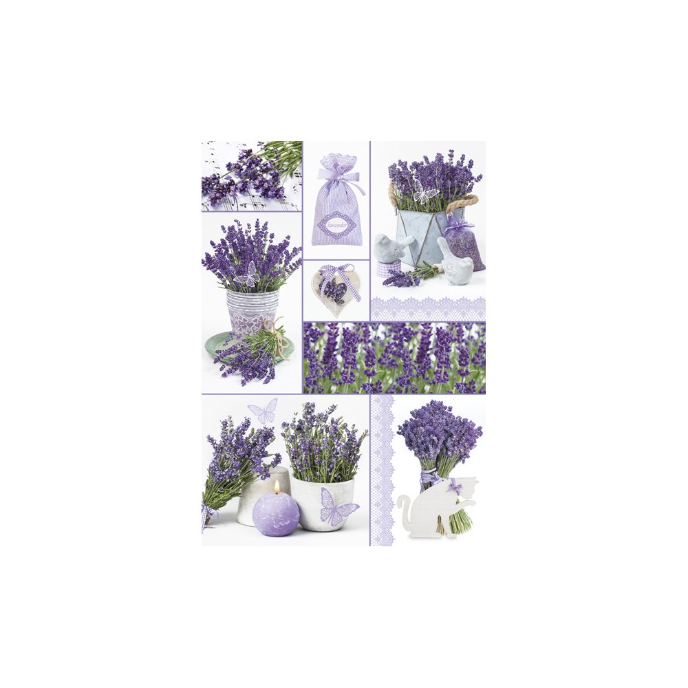 Colour Moments Lavender A/4 elastic folder