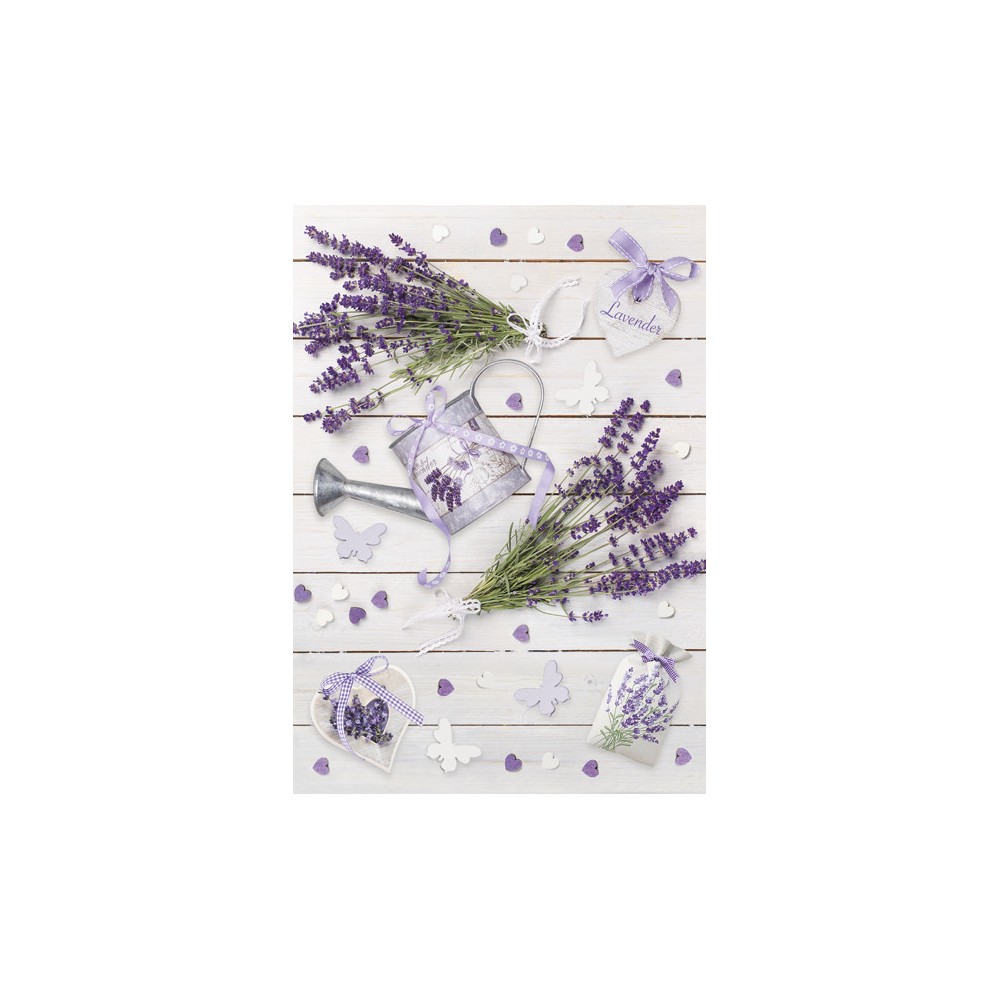 Colour Rustic Lavender A/4 elastic folder