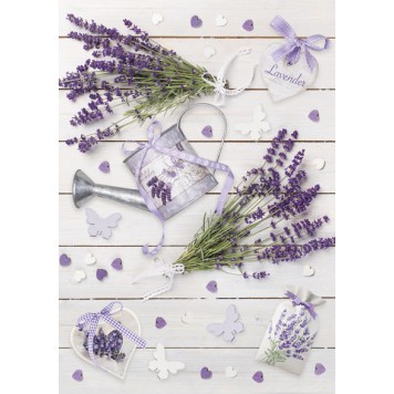 Colour Rustic Lavender A/4 elastic folder