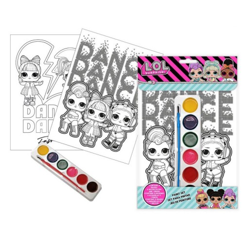 LOL Surprise coloring paint set