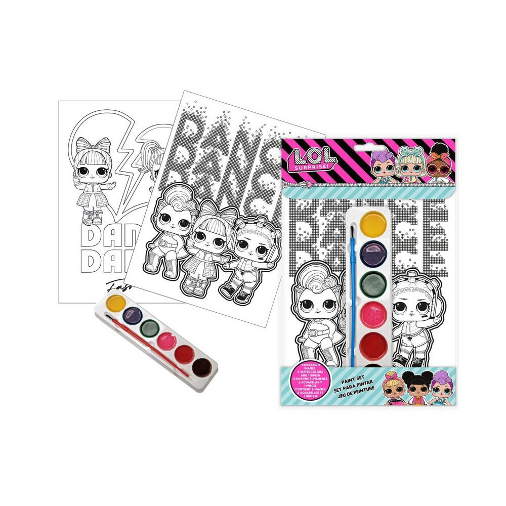 LOL Surprise coloring paint set